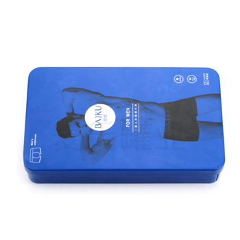 4條裝男士?jī)?nèi)褲鐵盒定做,ck男士?jī)?nèi)褲鐵盒包裝生產(chǎn)廠家