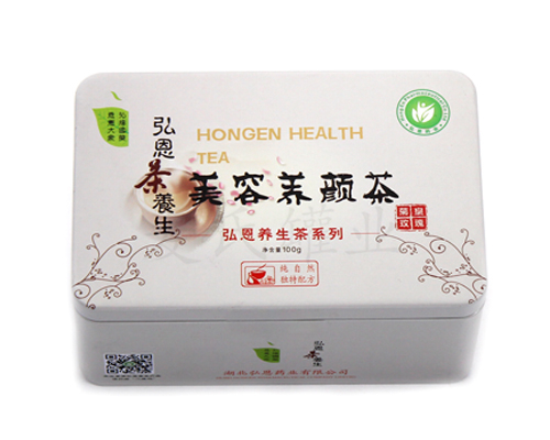 方形菊皇玫瑰茶高檔鐵盒 方形菊皇玫瑰茶高檔鐵盒