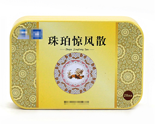 中成藥驚風散鐵罐包裝 中成藥驚風散鐵罐包裝